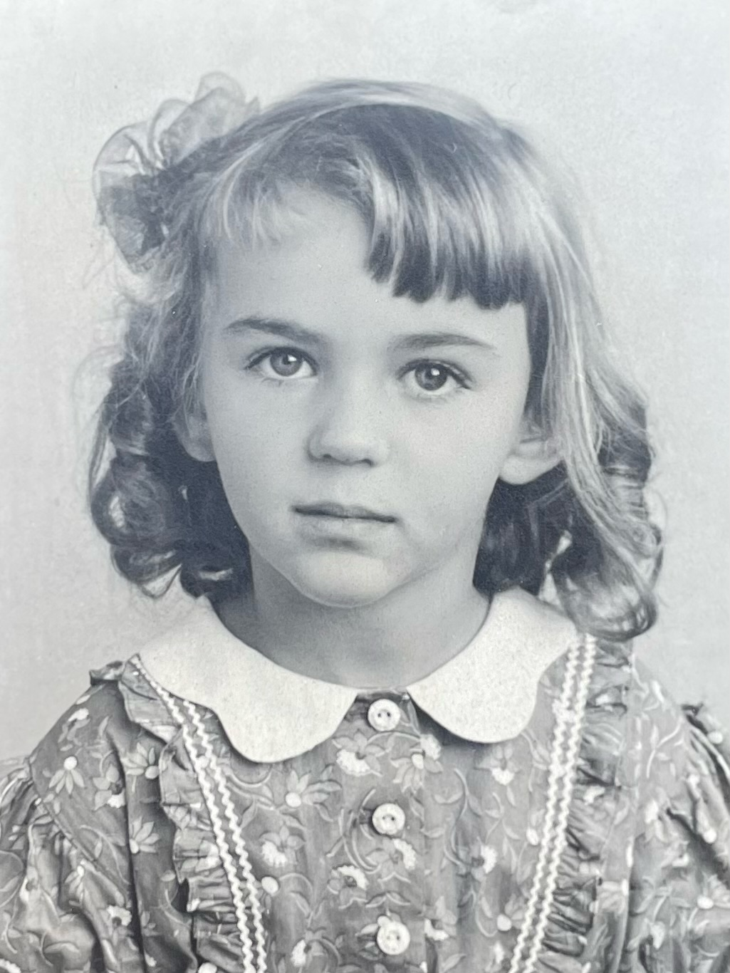 Mary as a young girl