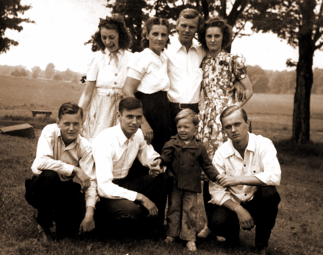 Karl, his siblings, and parents